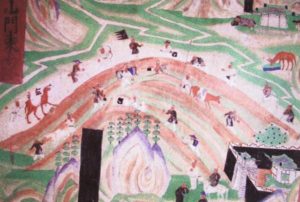 Route de la soie, grottes de Mogao, 618-712 PC (Domaine public)