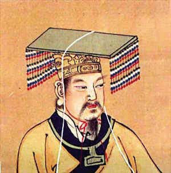 Huang Di ou le légendaire Empereur jaune (2696-2598 av. J.-C.) vénéré comme l'ancêtre du peuple chinois. (Image : Wikimedia Commons/CC0 1.0)
