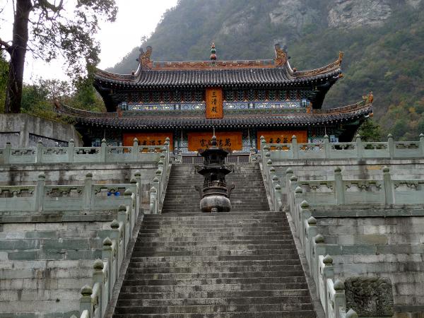 Les complexes architecturaux du Mont Wudang ont été inscrits sur la liste du Patrimoine mondial de l'Humanité par l'UNESCO en décembre 1994. (Image : wikimedia / Gisling / CC BY)