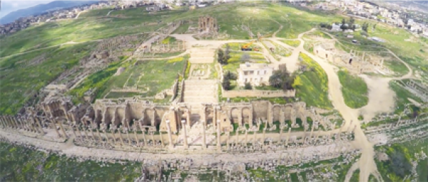 Jabal al-Qal'a ou citadelle d'Amman en français est un site historique national situé au cœur d'Amman, capitale de la Jordanie.(Capture d'écran / Vimeo)