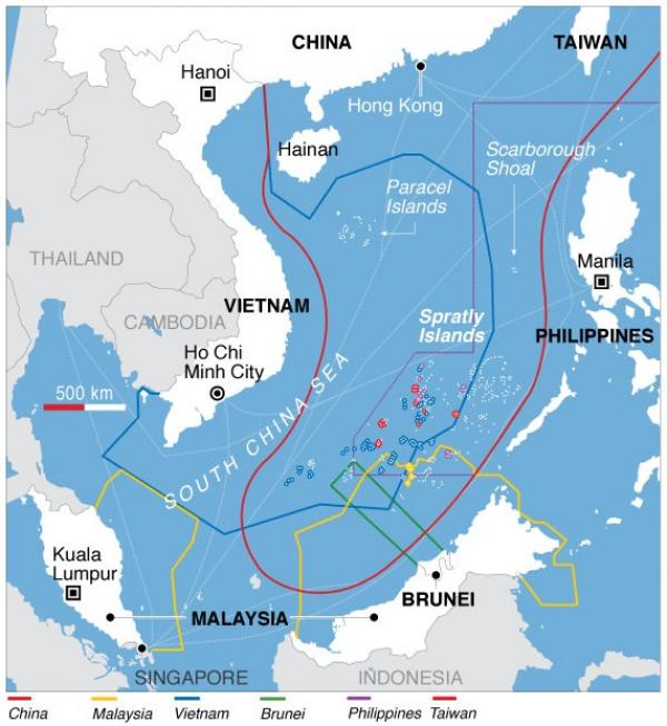 Mer de Chine du Sud (Image: wikimedia)