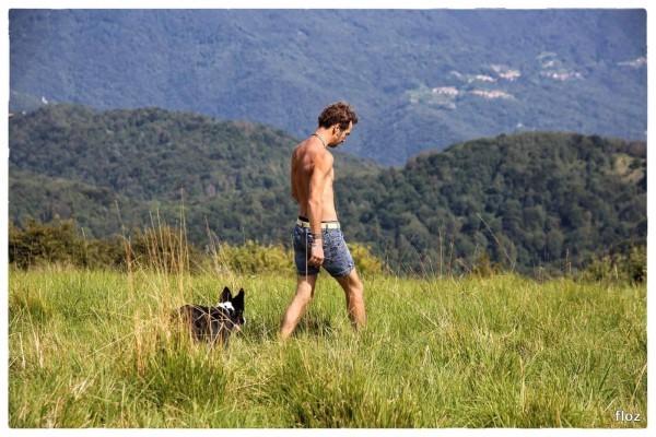 Jean François aime faire de longues promenades dans la nature avec ses chiens. (Image : Avec l'autorisation de Florence Zumello)