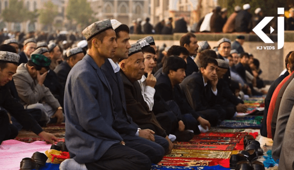 La question de savoir comment la Chine traite sa population minoritaire ouïghoure dans la région du Xinjiang a provoqué une division entre les États membres de l'ONU. (Image : Capture d'écran / YouTube)