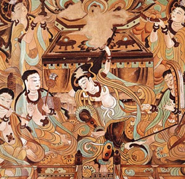 Les grottes de Dunhuang (Image : Shenyunperformingarts.org)