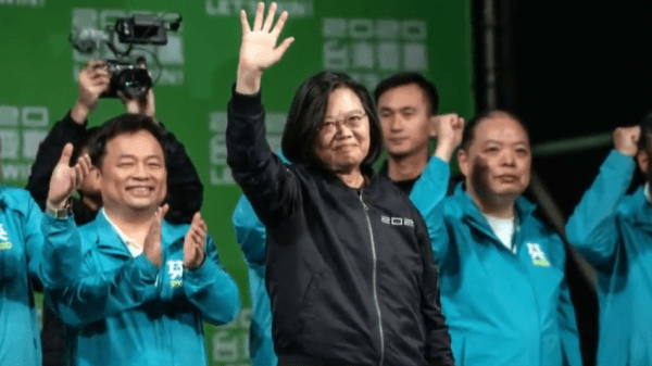 Tsai Ing-wen a remporté l'élection présidentielle de Taiwan avec une majorité écrasante de 57%. (Image: capture d'écran / YouTube)