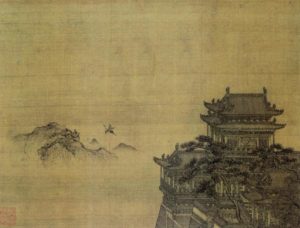 L’histoire du miracle de la Tour de la Grue Jaune puise sa source dans le fait que les bonnes personnes sont bénies par les divinités. (Huanghe Lou (黄鹤楼) peint par Xia Yong (夏永) sous la dynastie Yuan (1271 to 1368). (Image : Wikimedia / Xia Yong / Domaine public)