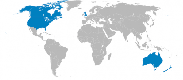 En Australie le Daily télégramme avait publié un rapport de recherche de la Five Eyes Alliance qui confirme l’origine chinoise du virus. (Image : wikimedia / Applysense / Domaine public)