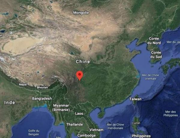 Le « site de Maiping » est un vaste site de peuplement préhistorique. (Image : Capture d’écran / google maps)