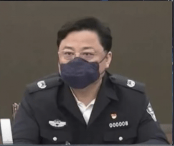 Sun Lijun était l’un des officiers du Comité central du PCC qui a supervisé la lutte contre l’épidémie à Wuhan. (Image : Capture d’écran / YouTube)