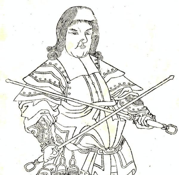 Di Qing arborait des tatouages sur son visage et excellait dans le tir à l’arc monté. (Image : Wikimedia / CC0 1.0)