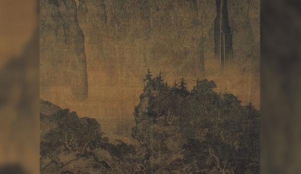 Fan Kuan est connu pour ses peintures de paysages. (Voyageurs au milieu des montagnes et des ruisseaux détail) (Image : Wikimedia / CC0 1.0)