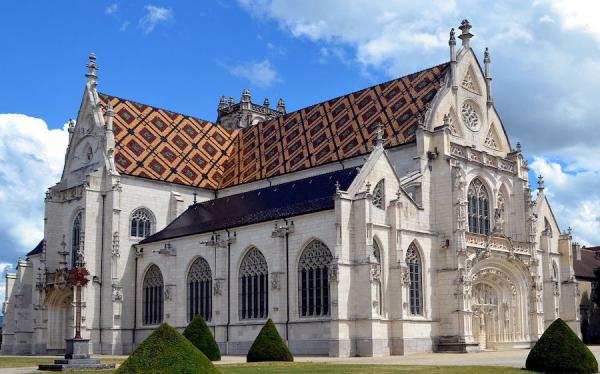 Monastère royal de Brou - (Église Saint-Nicolas-de-Tolentin de Brou). (Image : Wikimedia / © Benoît Prieur)