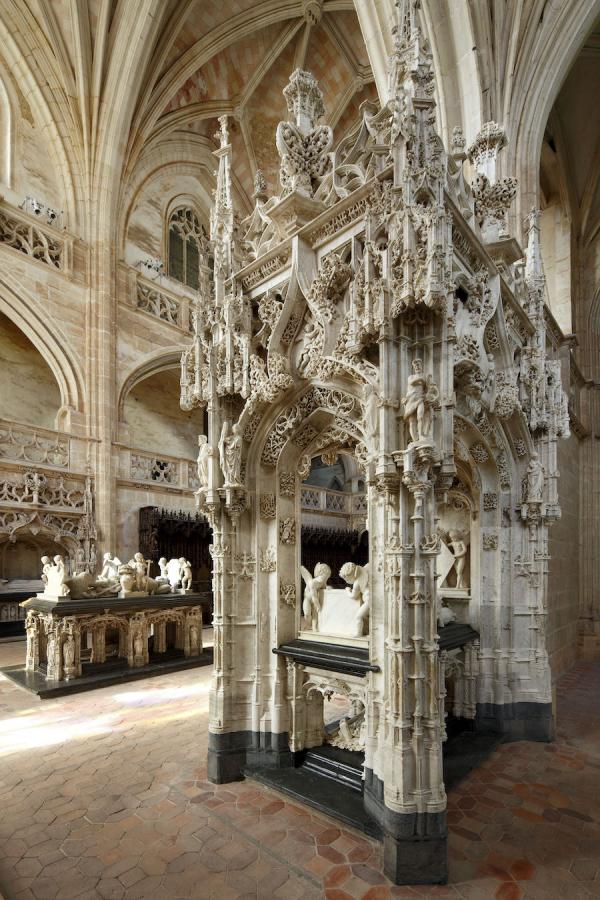 Eglise Saint-Nicolas-de-Tolentin de Brou, tombeaux de Marguerite d’Autriche et de Philibert le Beau. (Image : © David Bordes - CMN.jpg – Photo de presse)