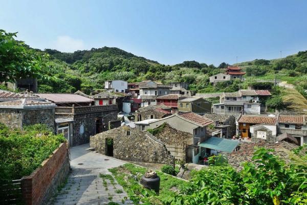 Le village de Tianwo sur l’île Xiju de Matsu. (Image : avec l’aimable autorisation de Chen Kuo-Da)