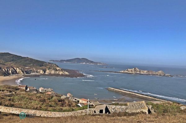 Un village de pêcheurs sur l’île de Dongju à Matsu. (Image : Billy Shyu / Vision Times)