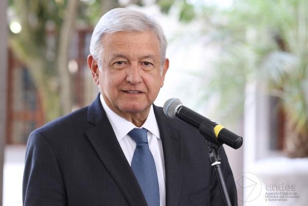 Le président Obrador s’est engagé à mener une lutte mondiale contre la censure opérée par les grandes entreprises de technologies.  (Image : wikimedia / Agencia de Noticias ANDES / CC BY-SA 2.0)