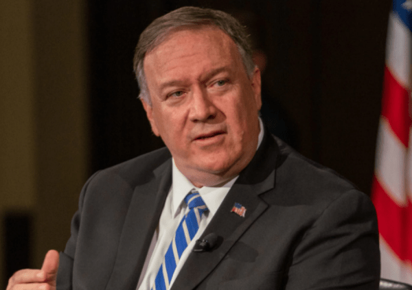 L’ancien secrétaire d’Etat américain Mike Pompeo a abordé plusieurs sujets, dont le coronavirus et la récente trêve avec les talibans. (Image : wikimedia / United States Federal Government / Domaine Public)