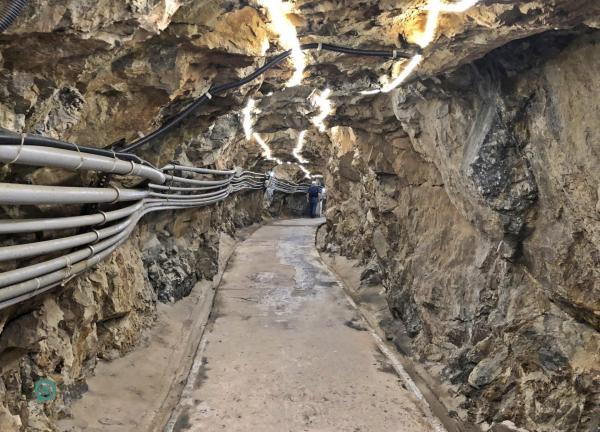 Le tunnel de la forteresse de Dahan (大漢 據點) à Nangan, Matsu. (Image : Billy Shyu / Vision Times)