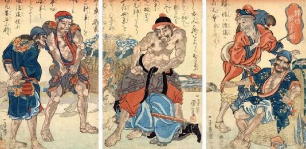 Han Xin n’a pas esquissé un seul geste visant à tuer ce bandit et, devant de nombreux spectateurs, il a rampé entre les jambes du bandit. Les livres d’histoire appellent cet incident « subir l’humiliation de ramper entre les jambes ». (Image : Wikimedia / CC CC0)