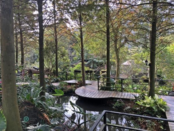 Une partie du jardin de Zhuo Ye Cottage. (Image : Billy Shyu / Vision Times)