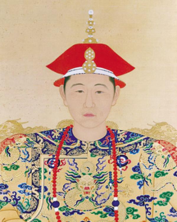 Jeune empereur Kangxi, âgé d’environ 20 ans. (Image : wikimedia / Unidentified court painter of the Qing Dynasty / Domaine public)