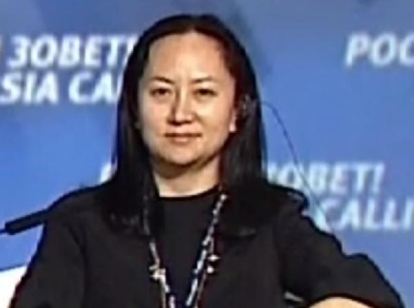 L’arrestation de Meng Wanzhou a mis Huawei sous les feux de la rampe. ((Image : wikimedia / Office of the President of Russia / CC BY 4.0)