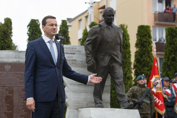 Le Premier ministre polonais Mateusz Morawiecki prend des mesures pour protéger la liberté d’expression sur internet. (Image : wikimedia / Kancelaria Premiera / Krystian Maj / Domaine public)