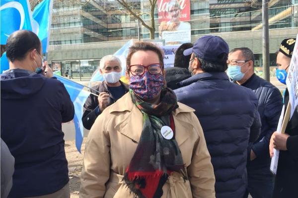 Marina Lafay, l’élue de Strasbourg préoccupée par la sécurité nationale de la France et les sujets des Ouïghours. (Image : Caroline Daix / VisionTimes) 