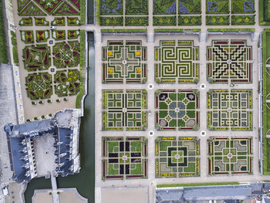 Le ravissant domaine du château de Villandry : un site inspirant aux jardins traditionnels remarquables