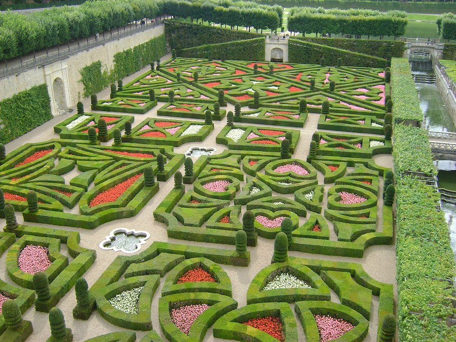 Le ravissant domaine du château de Villandry : un site inspirant aux jardins traditionnels remarquables