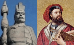 Analogies entre Marco Polo et Zhang Qian