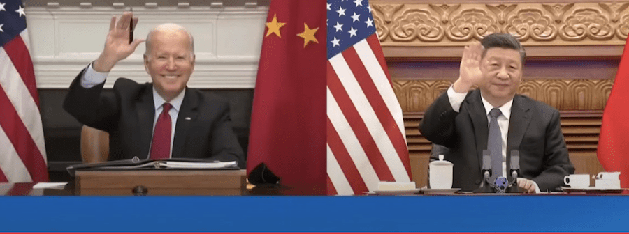 Selon Pékin, la rencontre virtuelle entre Xi Jinping et Joe Biden est propice à de meilleures relations