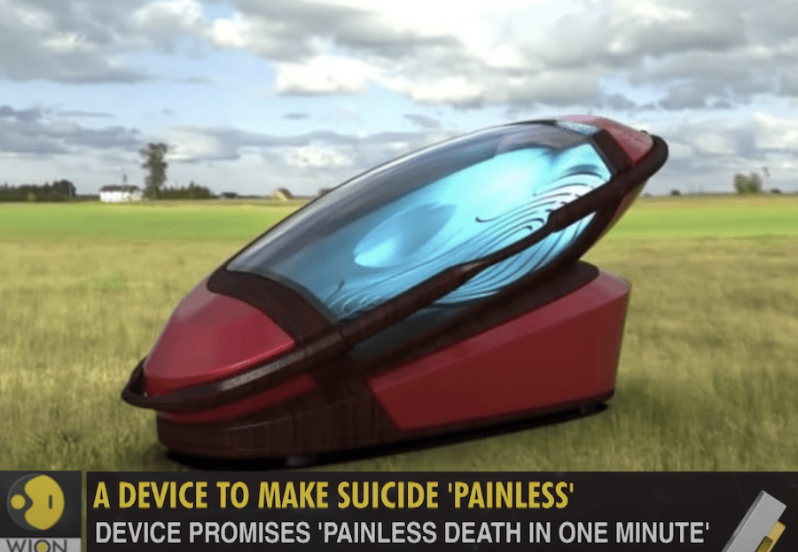 Une capsule pour le suicide assisté bientôt commercialisée en Suisse