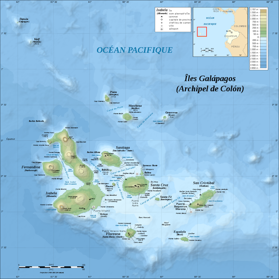 Théorie de l’évolution : l’Arche de Darwin effondrée aux Galápagos