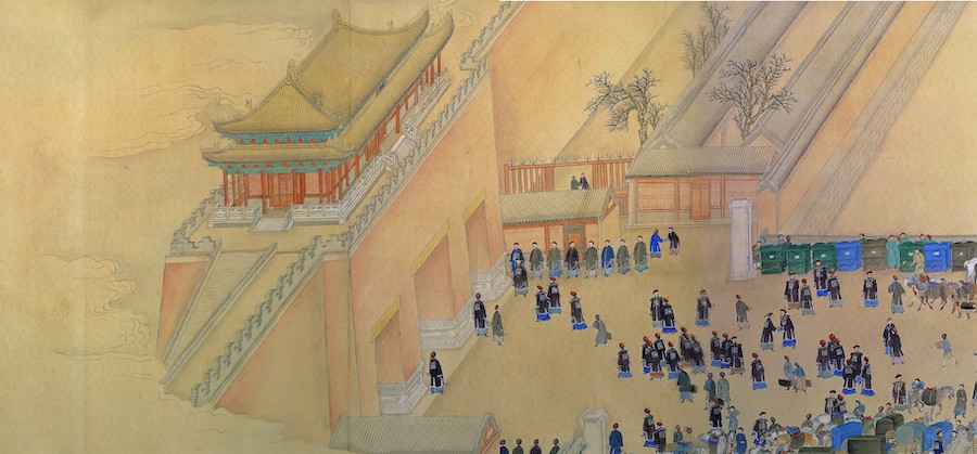 Les activités de célébration du Nouvel An chinois des empereurs de la dynastie Qing 