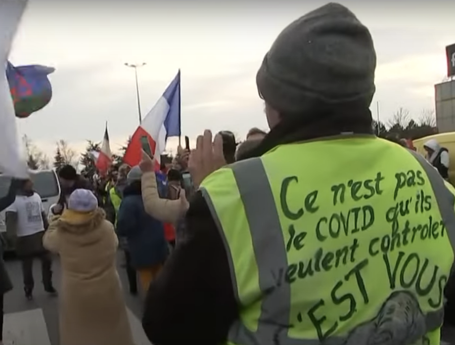 La police belge stoppe le Convoi de la liberté à son arrivée à Bruxelles