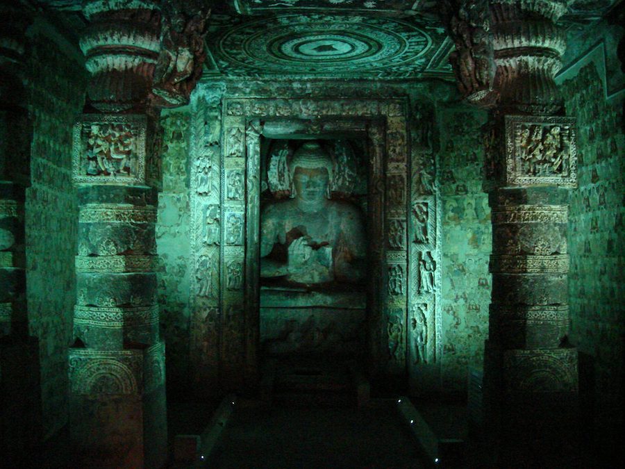 Les grottes sacrées d’Ajanta, abritant d’anciens artefacts bouddhistes