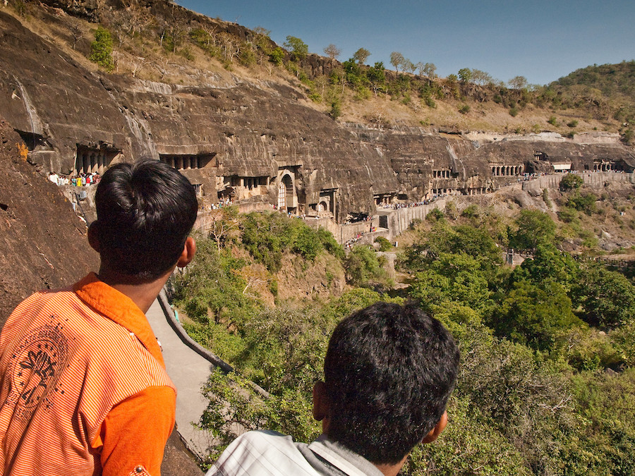 Les grottes sacrées d’Ajanta, abritant d’anciens artefacts bouddhistes