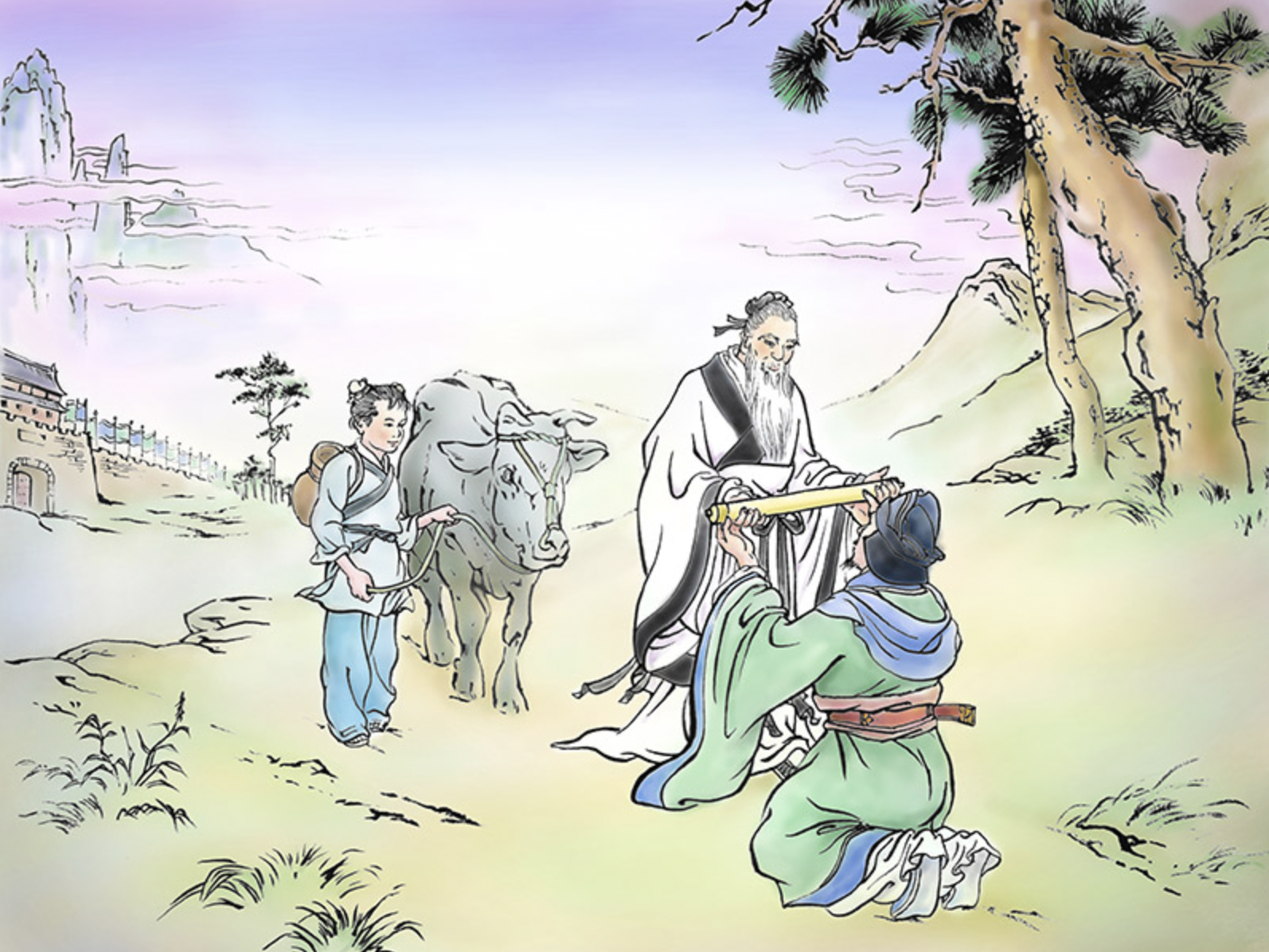 Octroyer le Tao - L’histoire de Lao-Tseu le vieux maître chinois, fondateur du taoïsme