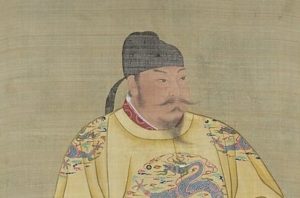 L’empereur Tang Taizong offrait des éventails pour le festival des bateaux-dragons