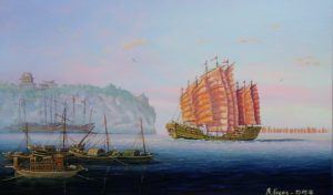 Les grands navires au trésor chinois de Zheng He