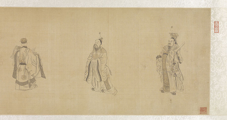 L’empereur Taizong des Tang et ses fidèles conseillers