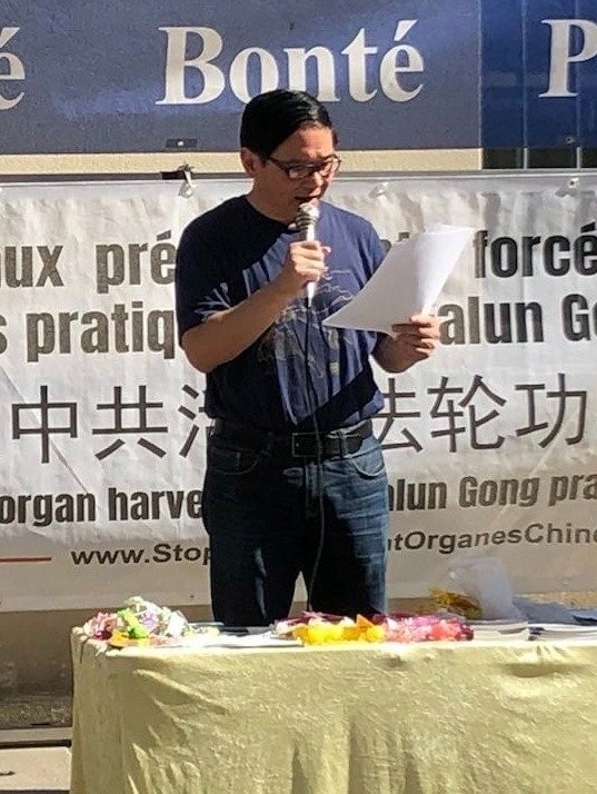 Les pratiquants de Falun Gong en France se sont rassemblés devant l’Ambassade de Chine contre les 23 ans de persécution