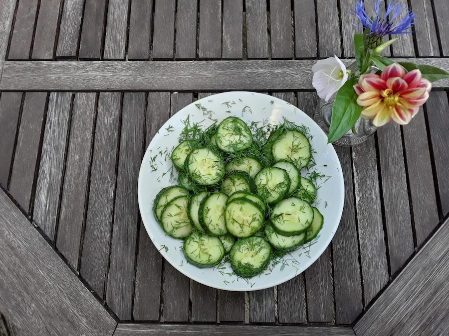 délicieuses salades d’été réalisées avec des produits de saison