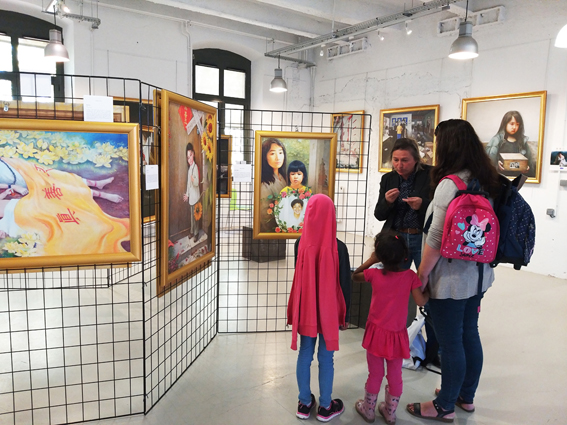 Art, culture, persécution et éducation avec l’exposition internationale l’Art de Zhen Shan Ren à Toulouse