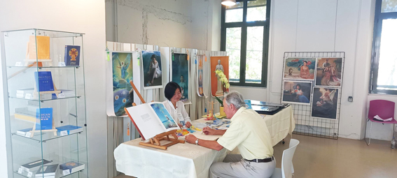 Art, culture, persécution et éducation avec l’exposition internationale l’Art de Zhen Shan Ren à Toulouse 