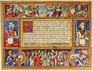 L’art de l’enluminure perpétue la tradition médiévale et retrouve ses lettres de noblesse