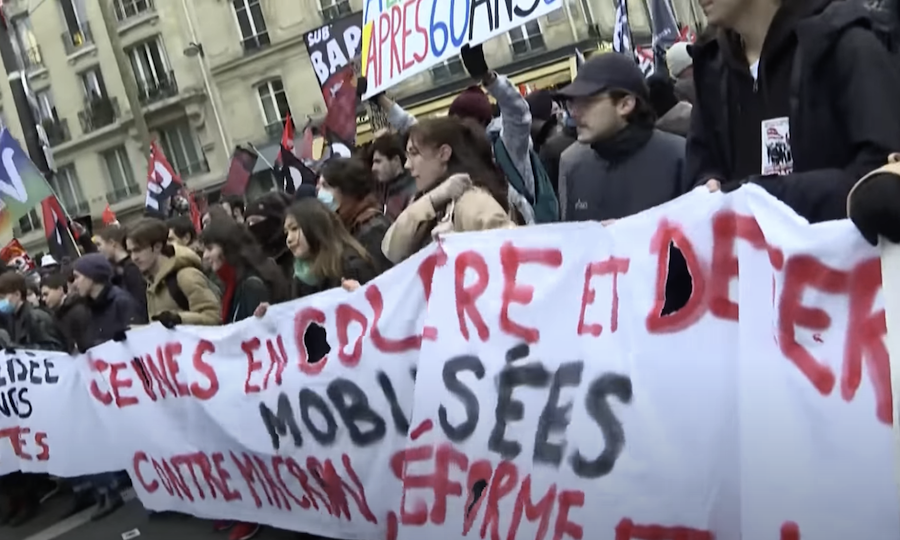 Manifestations d’une semaine à Paris pour protester contre le plan de réforme des retraites