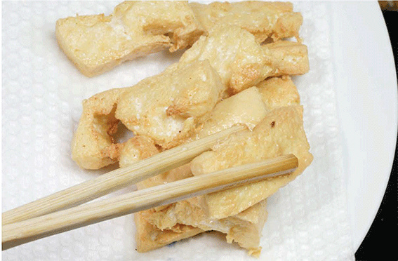 Recette facile : Cassolette de tofu à la viande et aux fruits de mer