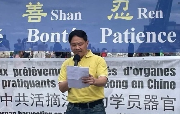 Les pratiquants du Falun Gong commémorent à Paris leur 24ème année de résistance à la persécution par le PCC